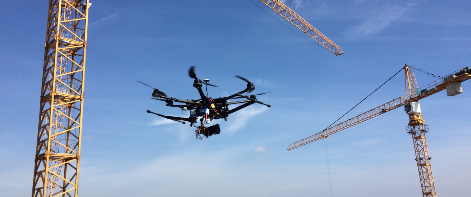 Kostengünstige präzise Vermessung per Drohne